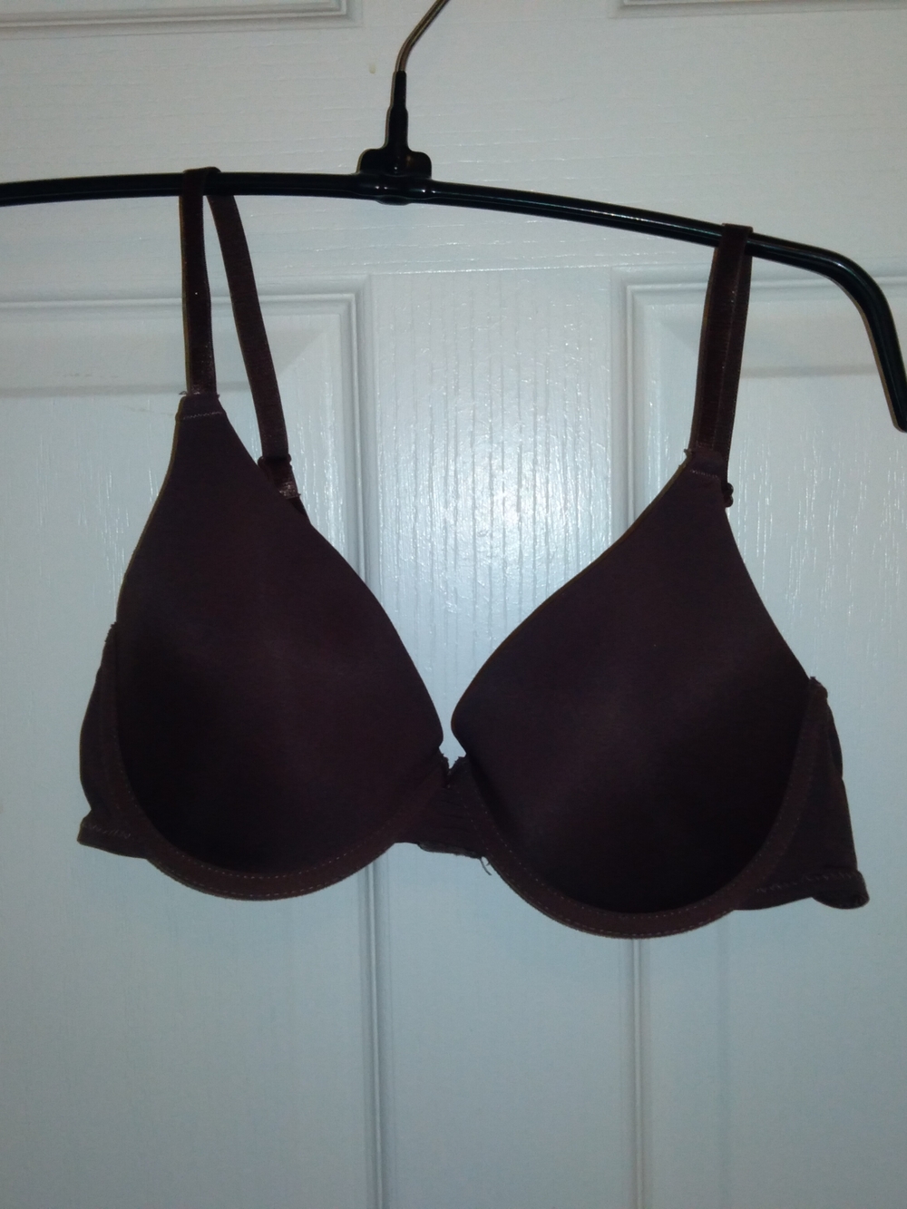 No Boundaries Smooth Molded T-Shirt Bra - Dark Brown